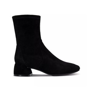 Gentle Souls Suede Black Booties